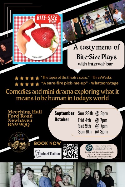Bite Size Plays Poster